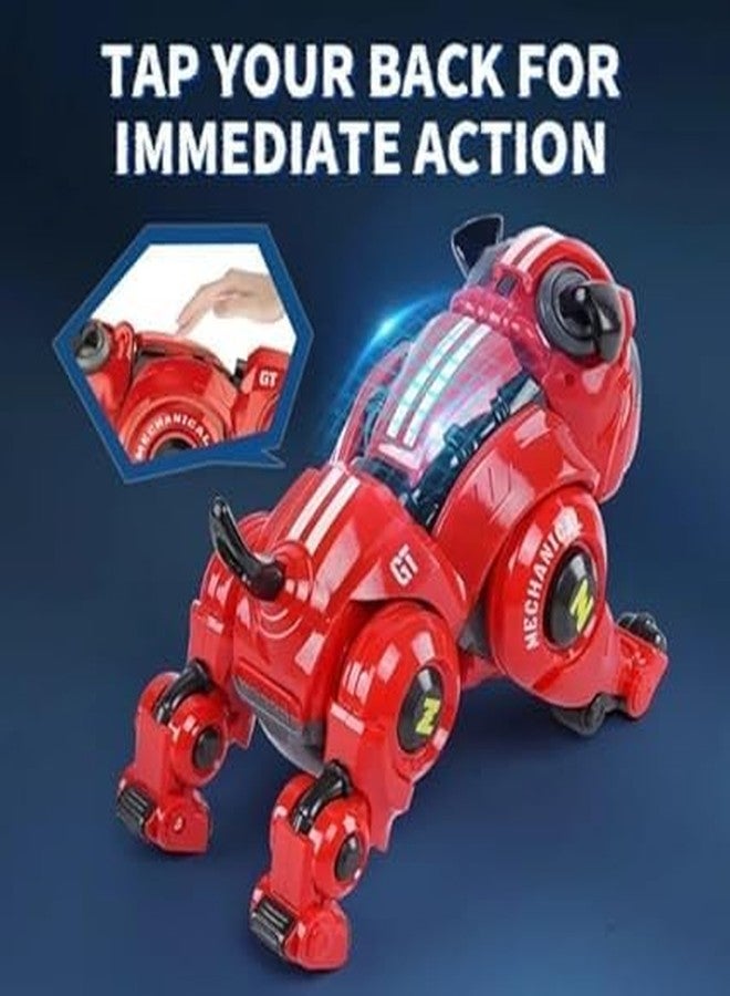 CERT Robot Dog for Kids | Remote Control Robot Rechargeable Programing Stunt Robo Dog with Sing, Dance, Touch Function, Robotic Dog Toy for Boys Ages 5 6 7 8 9 10+ Birthday Gifts (Multi Color) - Image 5